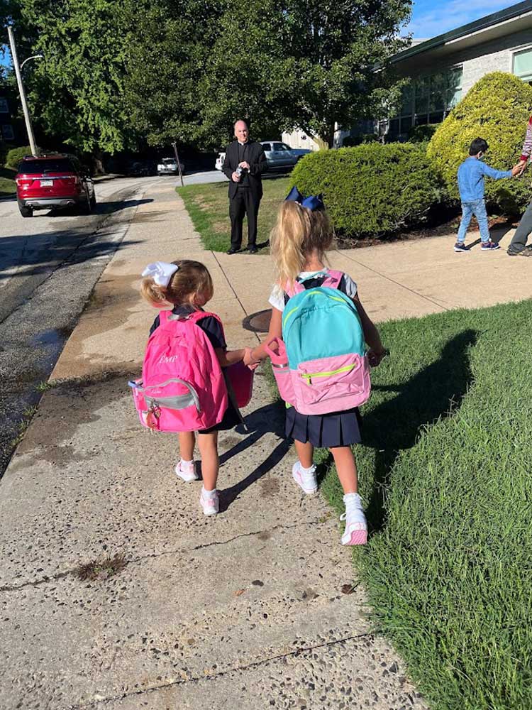 Kids Going To Academy